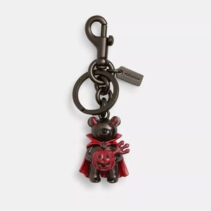 NWT‎ Coach Halloween Devil Bear Bag Charm
